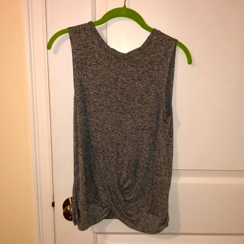 Small gray soft tank